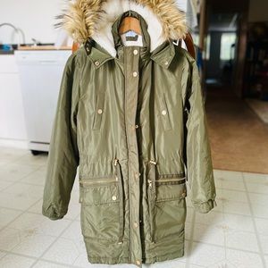 Time and Tru Woman’s Hooded Parka Coat